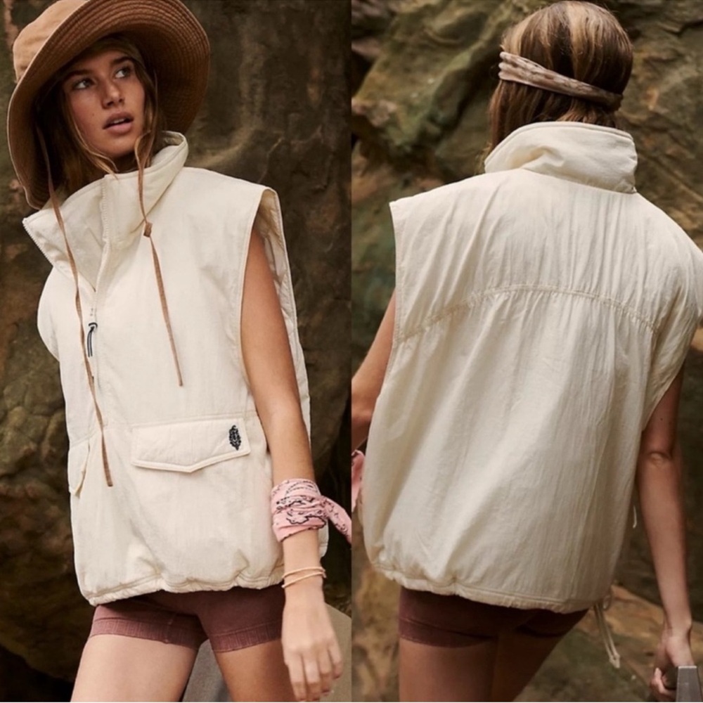Free people movement off the bleachers puffer vest